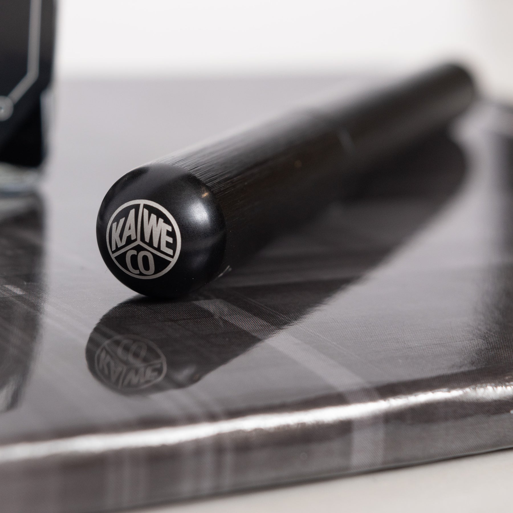 Kaweco Supra Fountain Pen - Aluminum Black - Medium