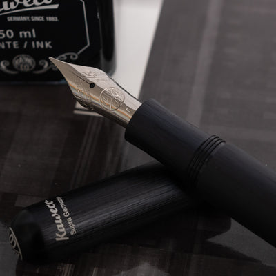 Kaweco Supra Aluminum Black Fountain Pen Nib