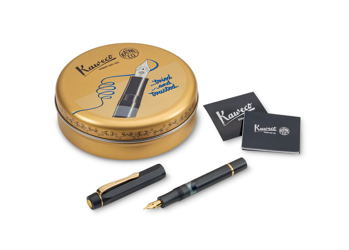 Kaweco Piston Filler Sport Black Set Packaging