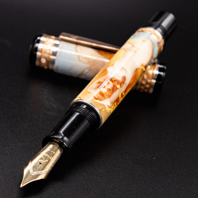 Kynsey Aphrodite Fountain Pen Uncapped