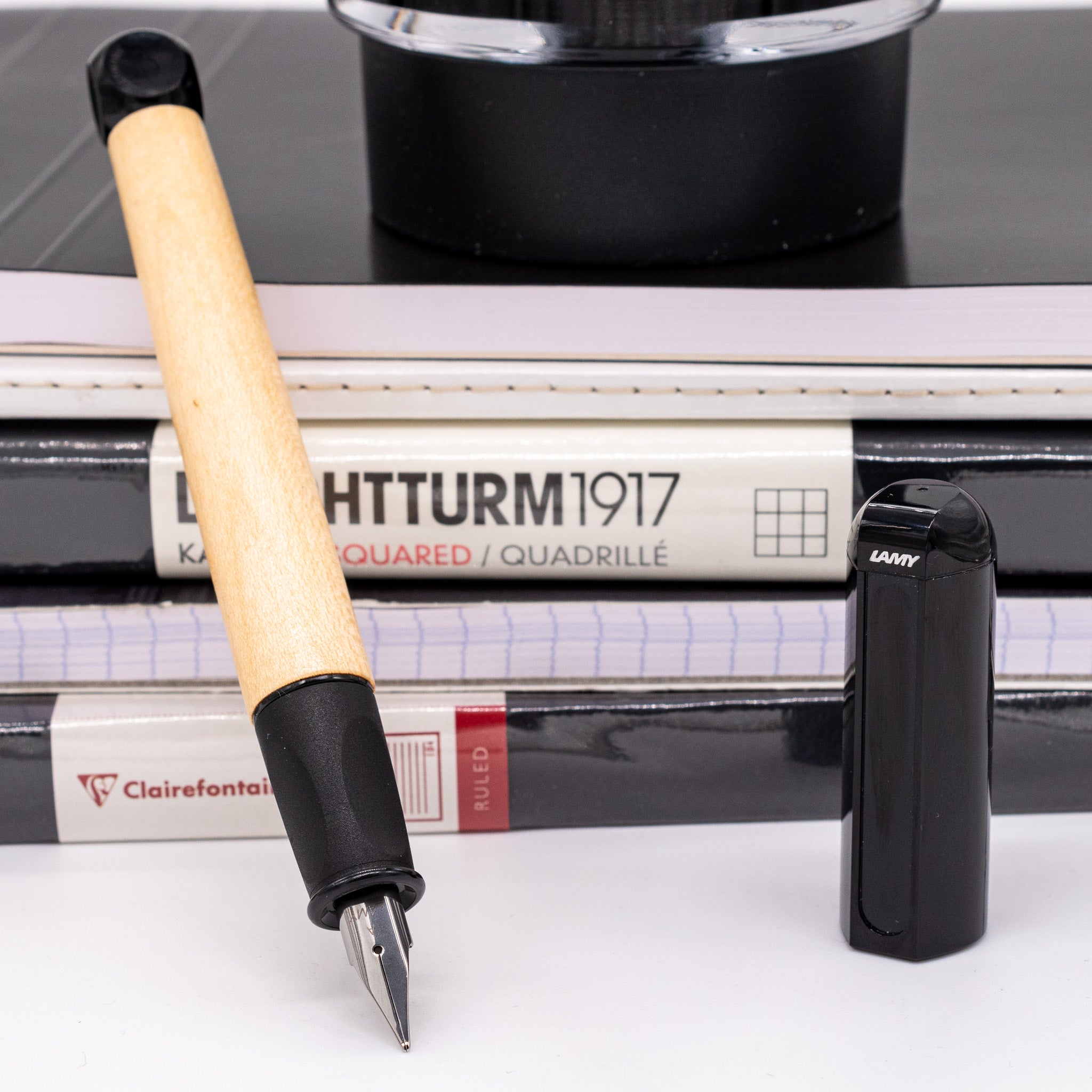 筆ペン LAMY ABC Fountain Pen Black | Stainless Steel Nib – Truphae
