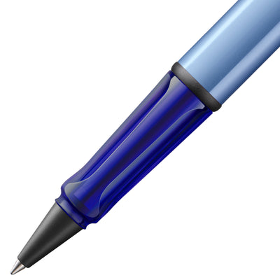 LAMY AL-star Special Edition Aquatic Rollerball Pen blue grip section