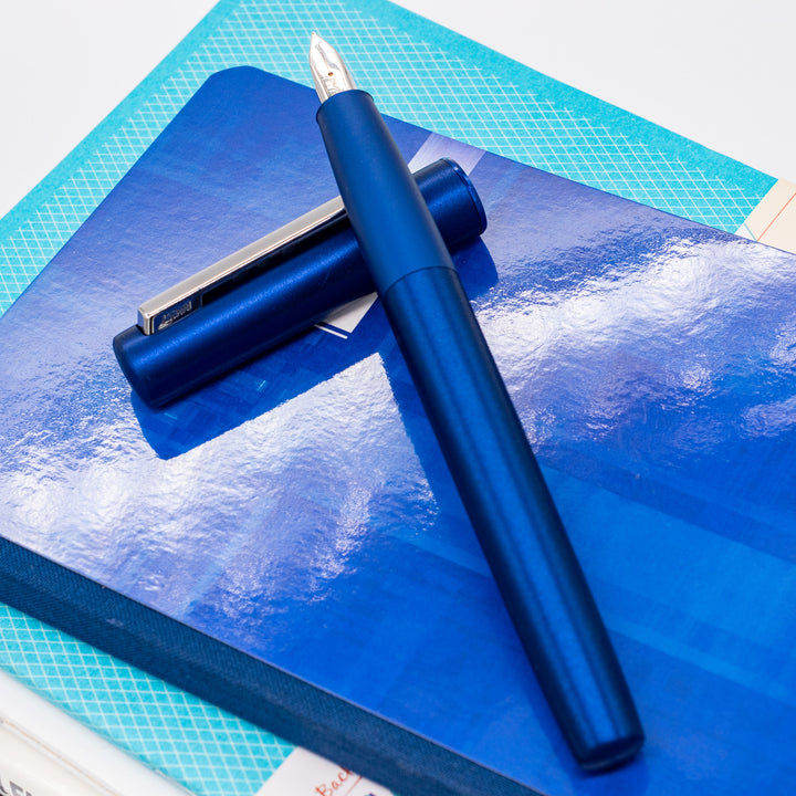 LAMY aion 万年筆 2本セット レッド ブルー LAMY aion 万年筆 2本