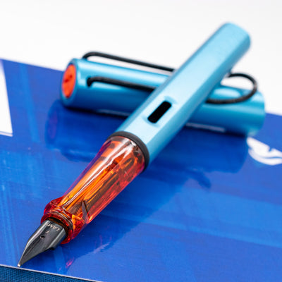 LAMY Al-Star Special Edition Fountain Pen - Denim uncapped