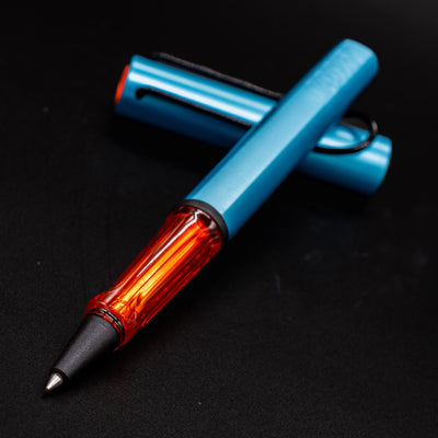 LAMY Al-Star Special Edition Rollerball Pen - Denim uncapped