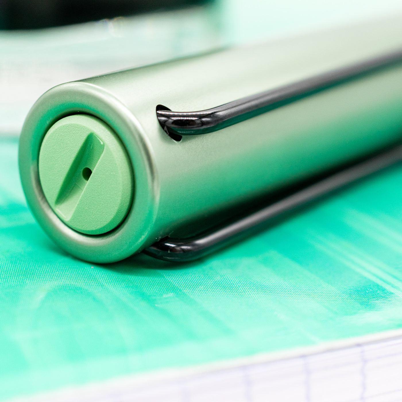 LAMY Al-Star Rollerball Pen - Sage cap top