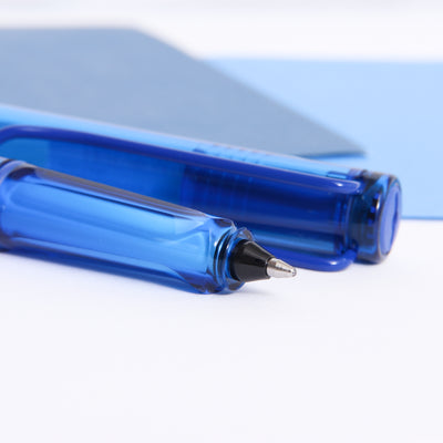 LAMY Balloon Rollerball Pen Blue Tip Details