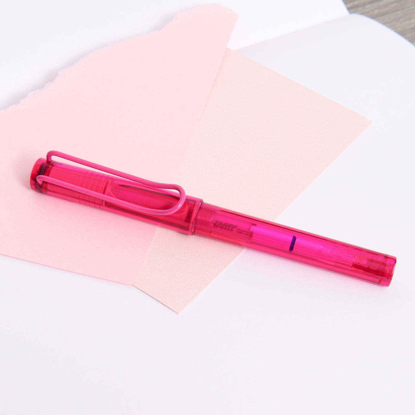 LAMY Balloon Rollerball Pen Pink Capped