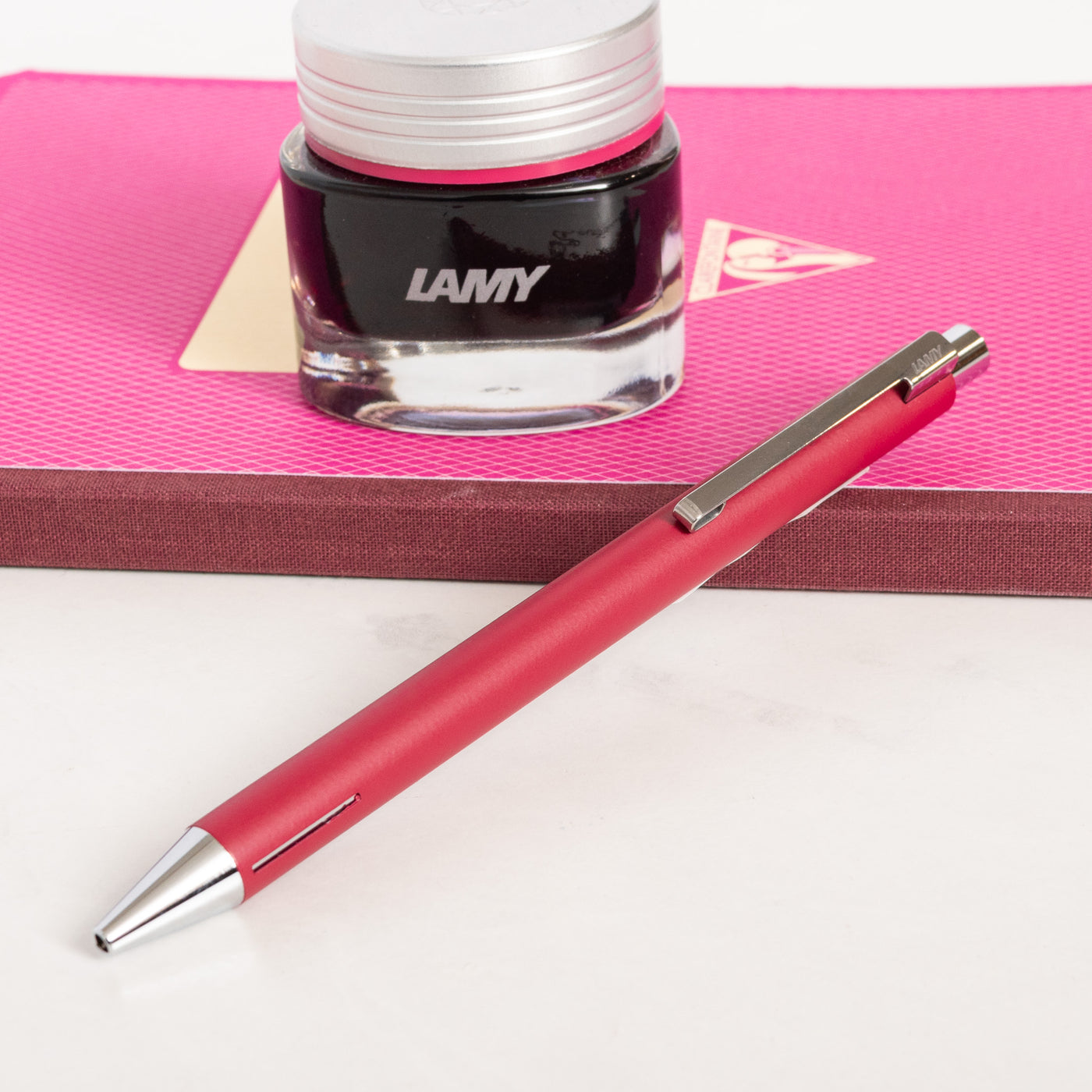 Raspberry Pen LAMY Econ Raspberry Matte Ballpoint Pen | Truphae