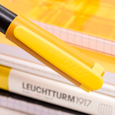 LAMY Nexx Harry Potter Fountain Pen - Hufflepuff Clip