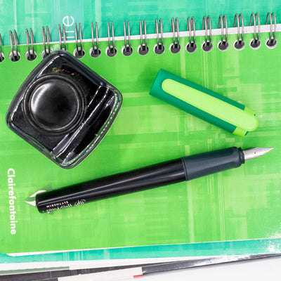 LAMY Nexx Harry Potter Fountain Pen - Slytherin Black Barrel