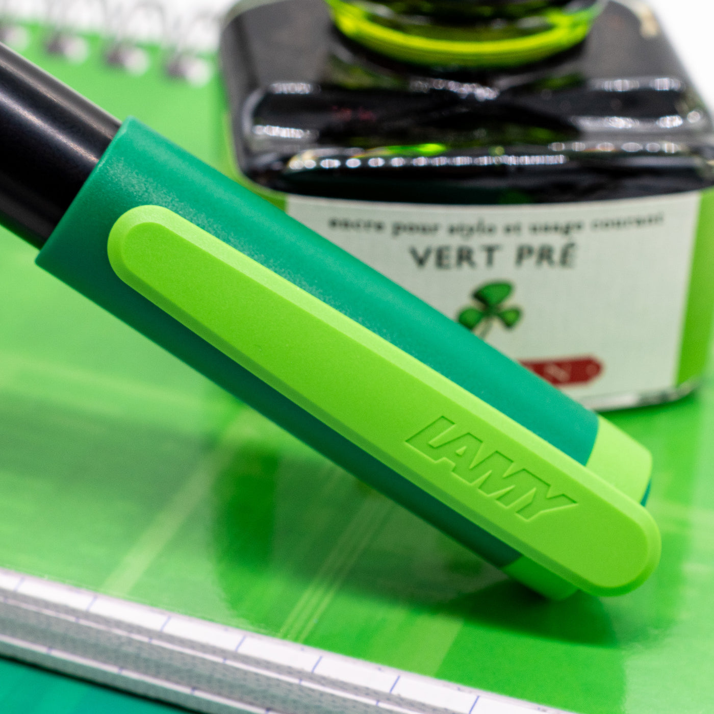 LAMY Nexx Harry Potter Fountain Pen - Slytherin Clip