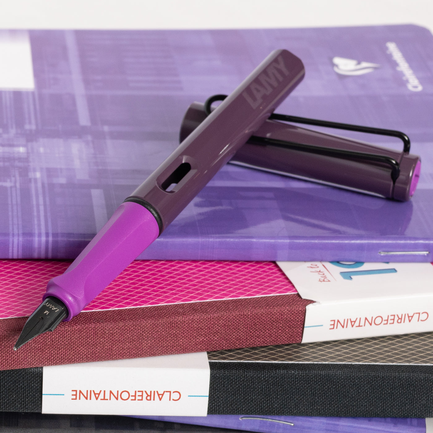 LAMY Safari 2024 Special Edition Violet Blackberry Fountain Pen new