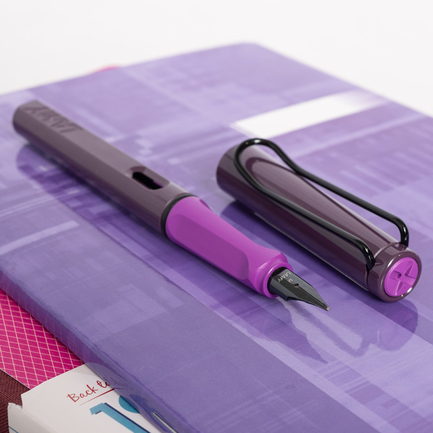 LAMY Safari 2024 Special Edition Violet Blackberry Fountain Pen