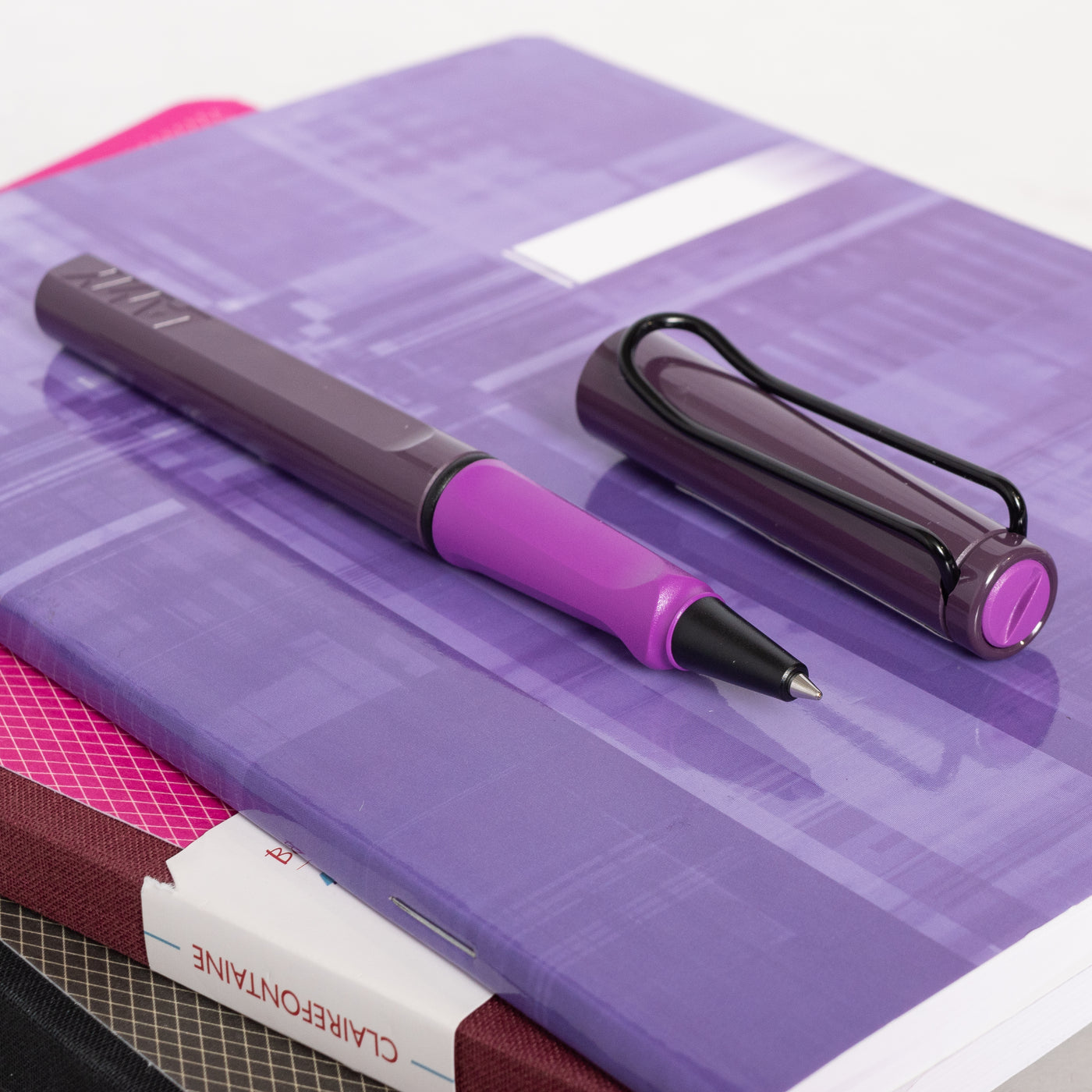 LAMY Safari 2024 Special Edition Violet Blackberry Rollerball Pen