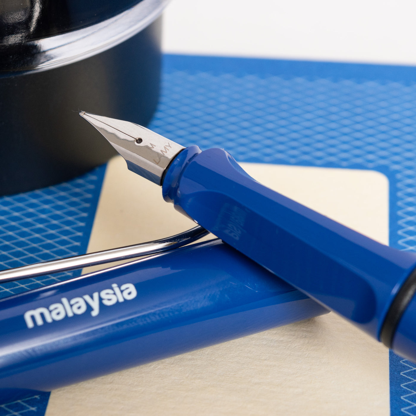 LAMY Safari Malaysia Special Edition Blue Fountain Pen nib