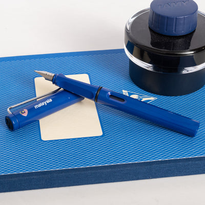 LAMY Safari Malaysia Special Edition Blue Fountain Pen