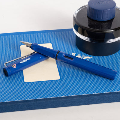 LAMY Safari Malaysia Special Edition Blue Fountain Pen