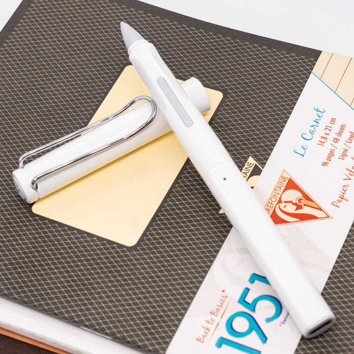 【開封1回試用のみ】LAMY safari note+ デジタルペン ホワイト LAMY-Safari-Note-Stylus-Pen-