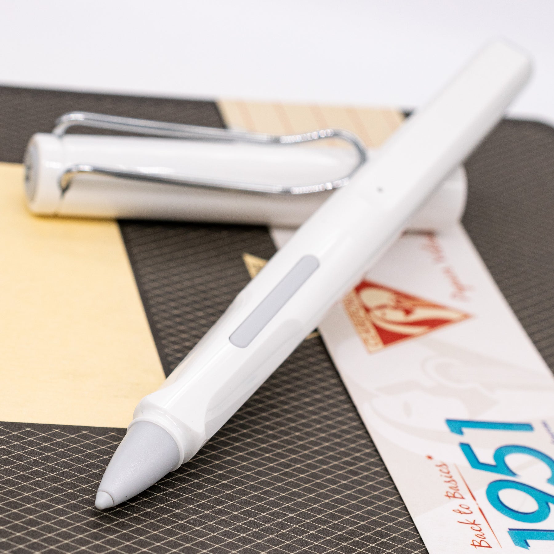 LAMY Safari Note+ Stylus Pen - White Gloss – Truphae