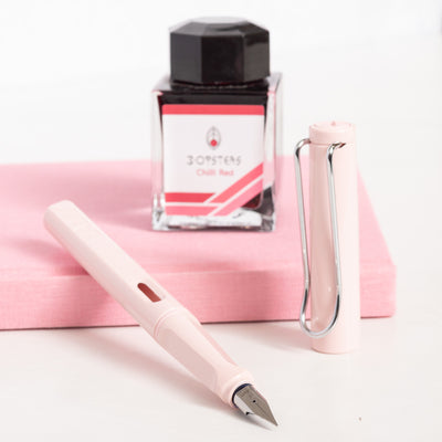LAMY Safari Pastel Powder Rose Fountain Pen pink