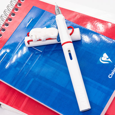 LAMY Safari Special Edition Fountain Pen - I Love Singapore white