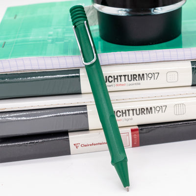 LAMY Safari Special Edition Starbucks Ballpoint Pen - Green silver