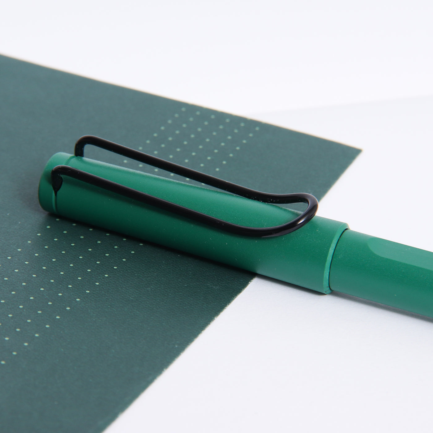 LAMY Safari Starbucks Green-Black Rollerball Pen Clip