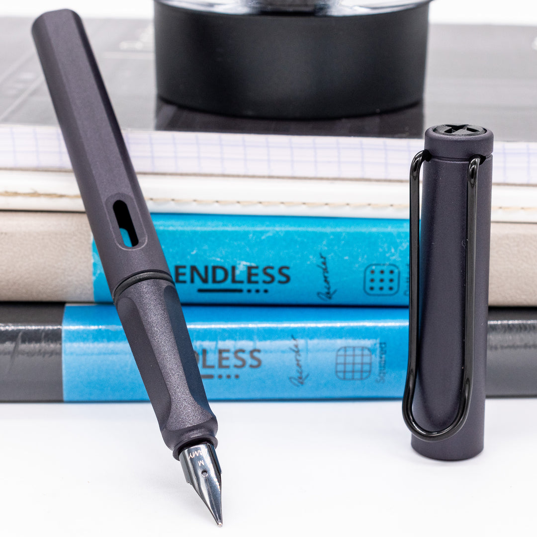 LAMY Safari Fountain Pen Steel Black