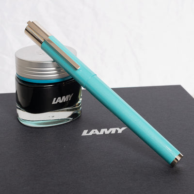 LAMY Scala Majestic Jade Fountain Pen Gift Set Blue