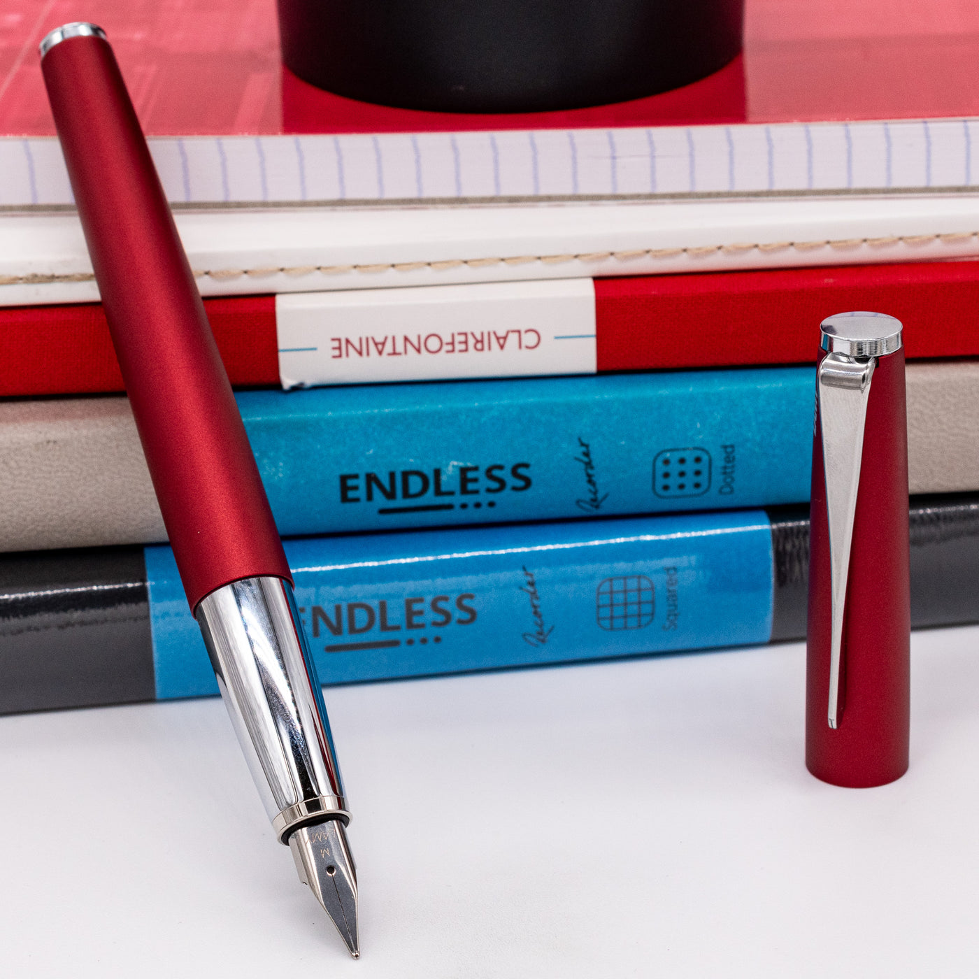 LAMY Studio Fountain Pen - Royal Red Matte