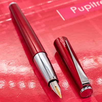 LAMY Studio Fountain Pen - Piano Red Gloss silver trim
