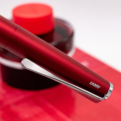 LAMY Studio Rollerball Pen - Royal Red Matte logo