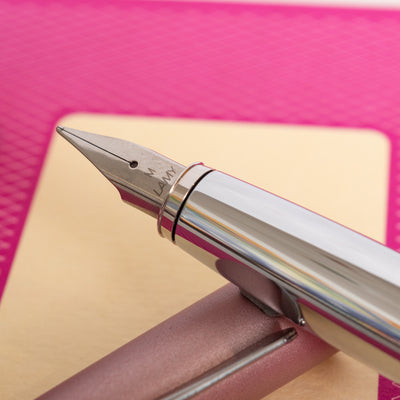 LAMY Studio Pink Fountain Pen Stainless Steel Nib