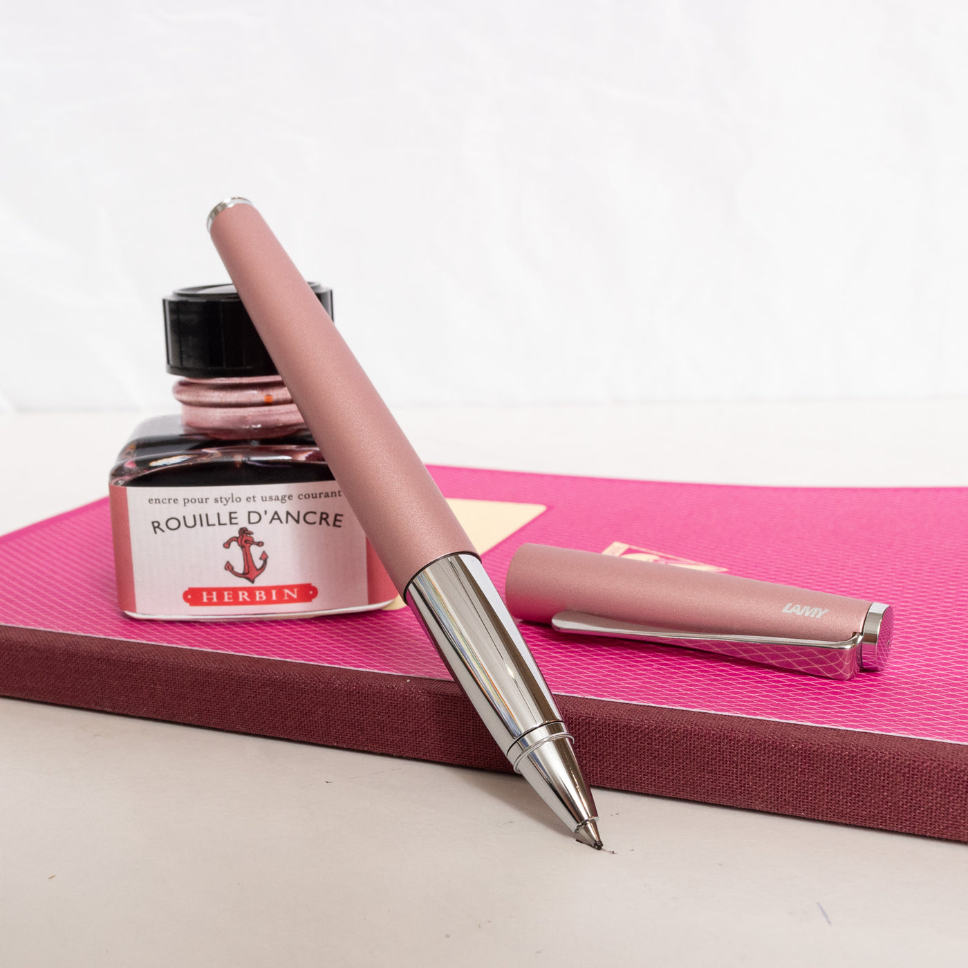 LAMY Studio 2023 Rose Matte Pink Rollerball Pen