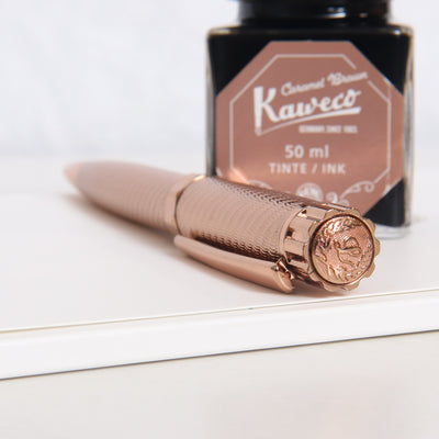 Laban Rose Gold Ballpoint Pen - Preowned Logo