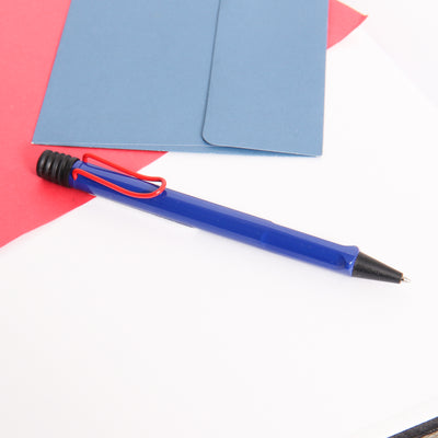 LAMY Safari Retro Blue & Red Ballpoint Pen