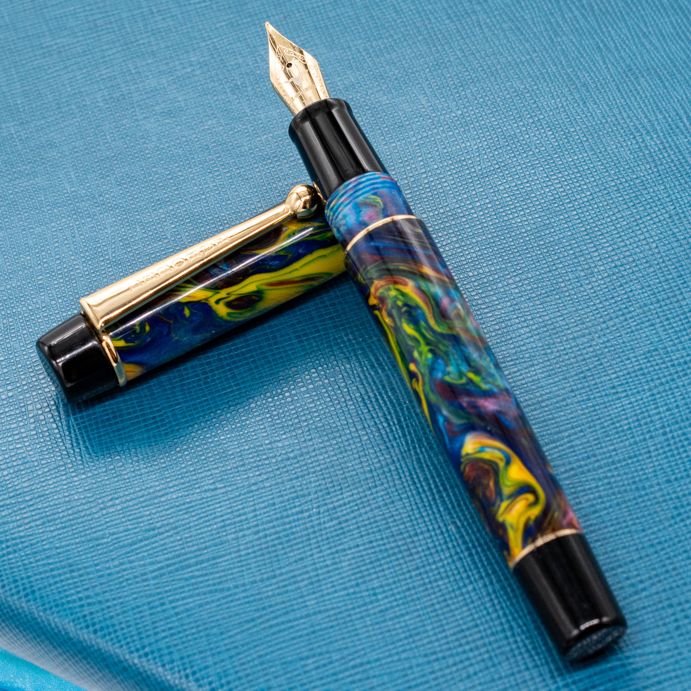Leboeuf Pilgraim Kaleidoscope Fountain Pen New