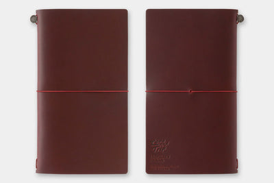 Traveler's Company Notebook Love and Trip Red Regular