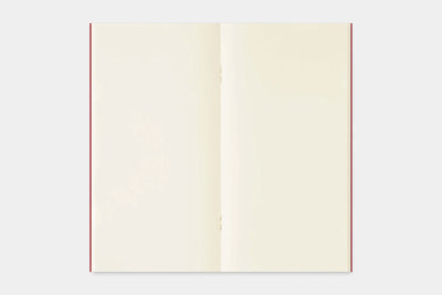 Traveler's Company Notebook Love and Trip Red Regular Refill