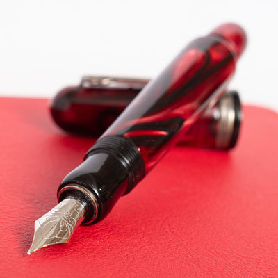 Marlen Marc Chagall Red Fountain Pen Uncapped