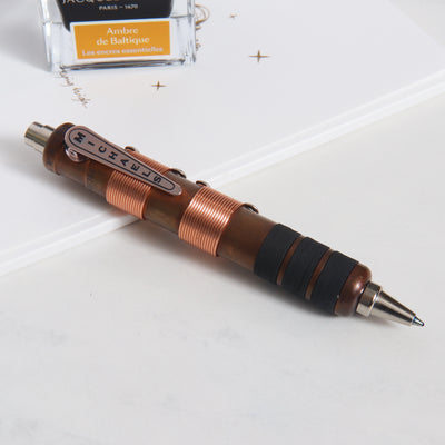 Michael's Fatboy 10th Anniversary Copper TeslaCoil Collection Ballpoint Pen - Preowned