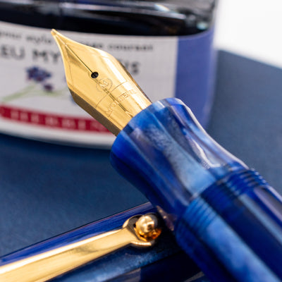 Molteni Modelo 54 Fountain Pen - Celestial Blue stainless steel nib