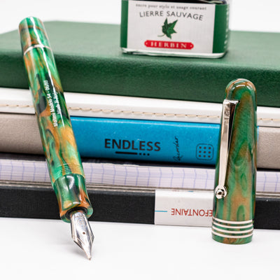 Molteni Modelo 54 Fountain Pen - Jade