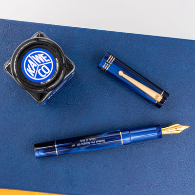 Molteni Modelo 88 Fountain Pen - Midnight Blue italian