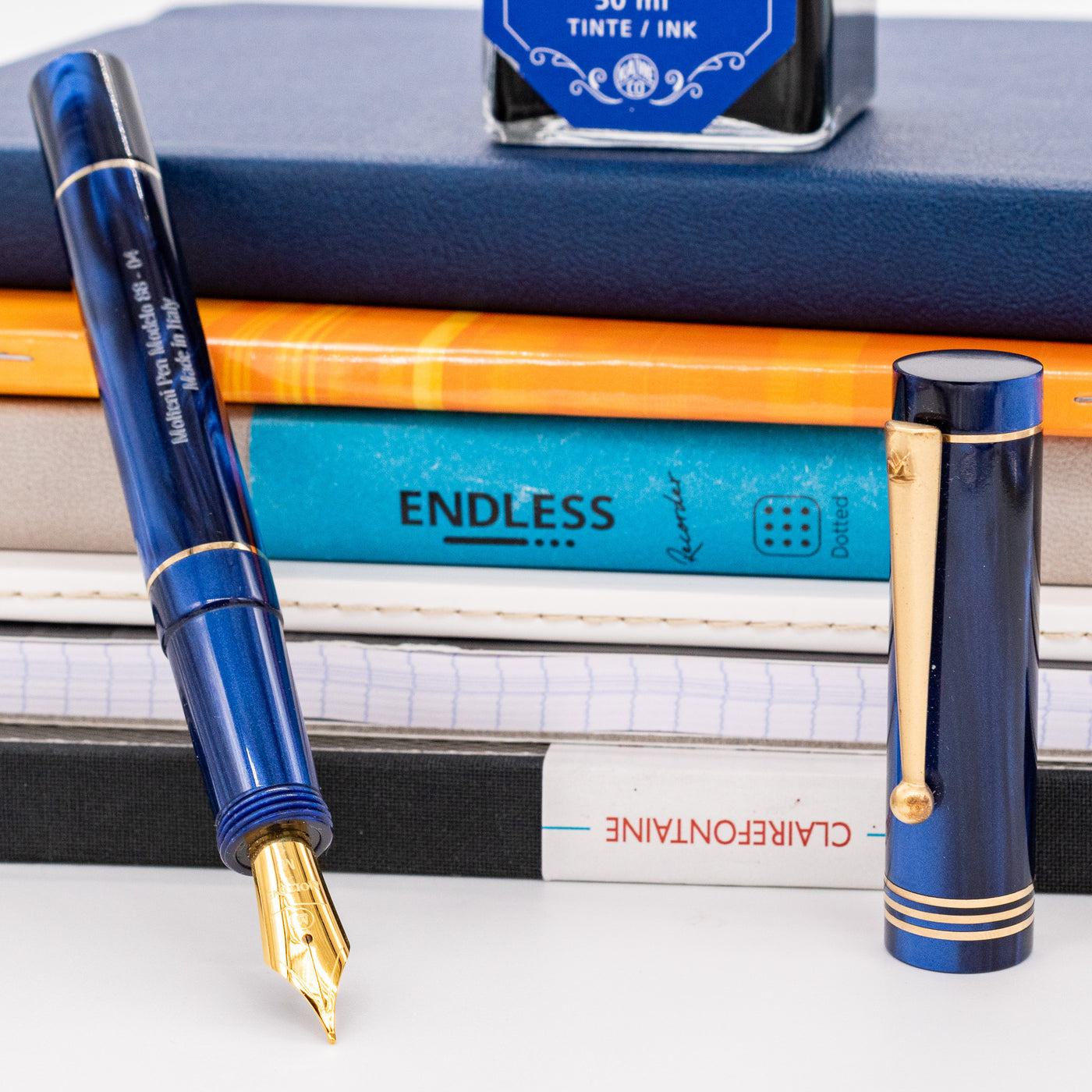 Molteni Modelo 88 Fountain Pen - Midnight Blue