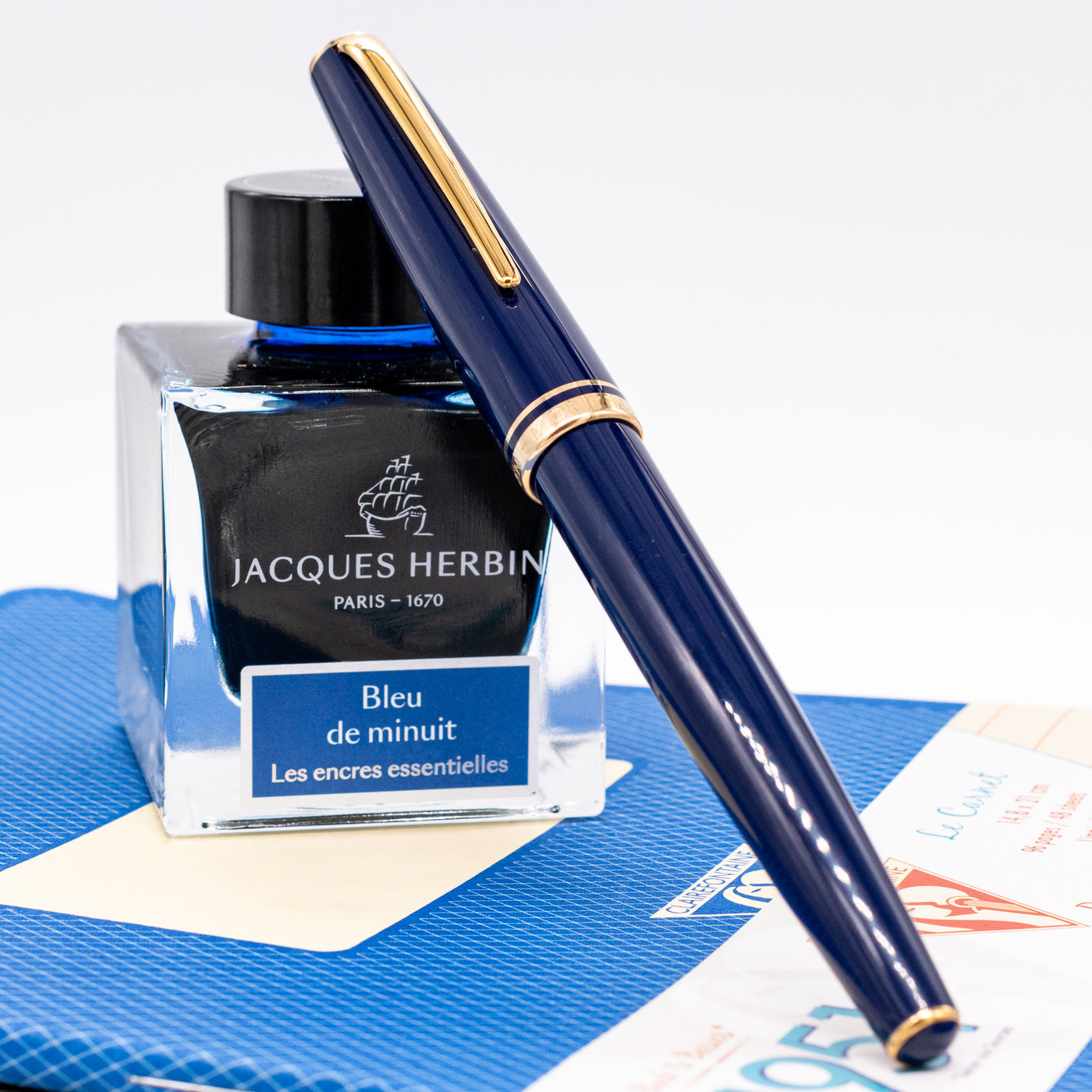 Montblanc Generation Blue & Gold Rollerball Pen Capped