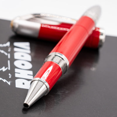 Montblanc Great Characters Enzo Ferrari Rollerball Pen uncapped