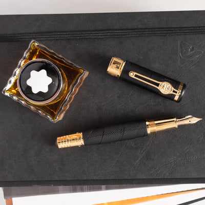 Montblanc Great Characters Muhammad Ali Fountain Pen Black & Gold