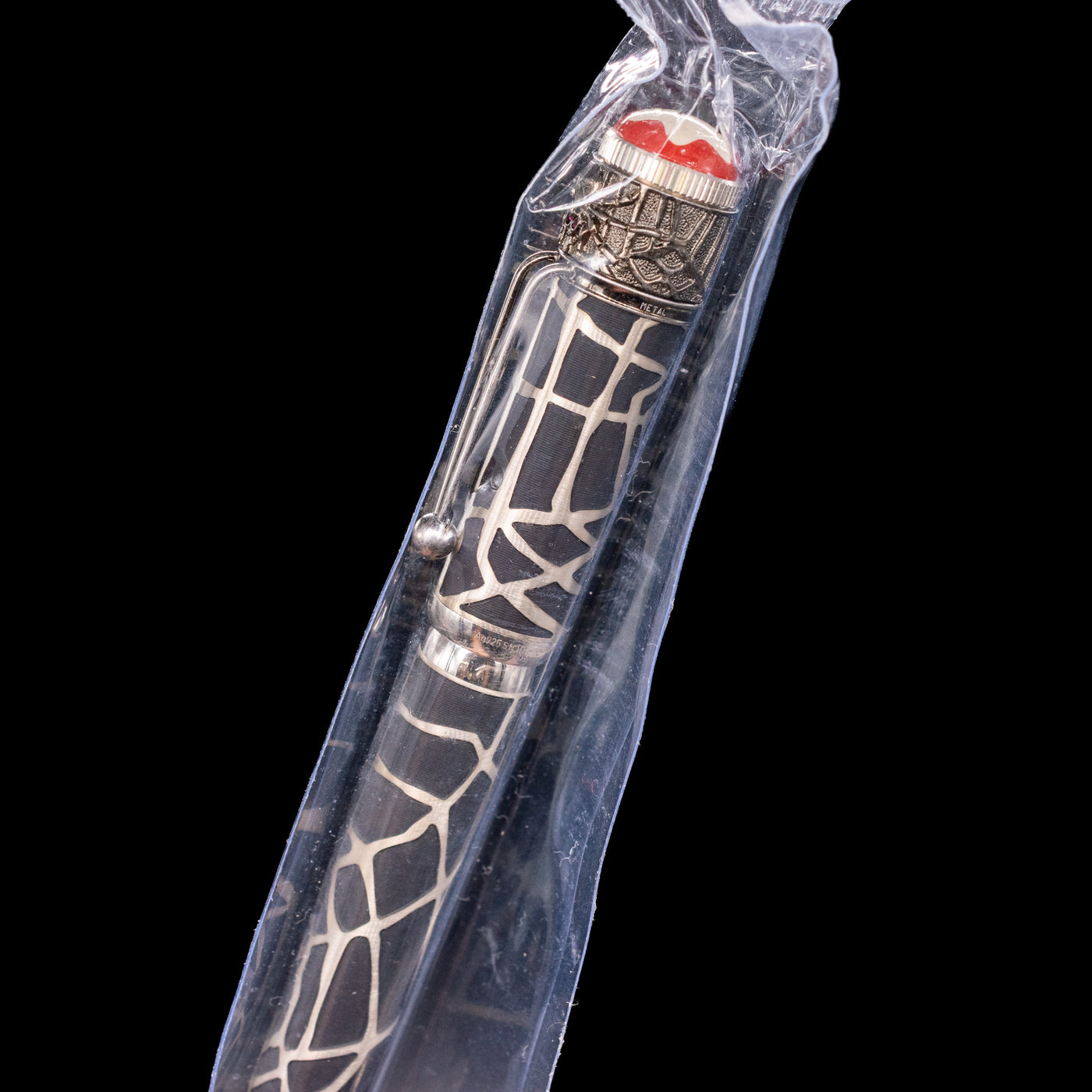 View of the Montblanc Heritage Route et Noir Spider Metamorphosis 1906 Fountain Pen - Preowned sealed.